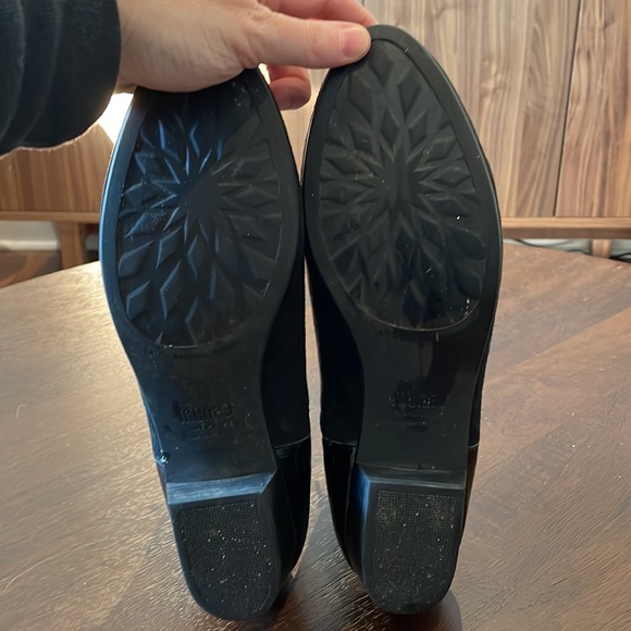 Munro Suede and Croc Ankle Boots - Picture 3 of 4